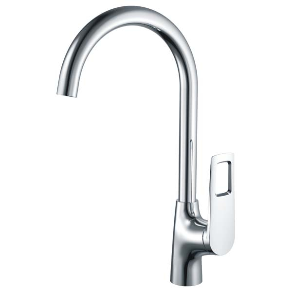 Смеситель для кухни Haiba HB70595 однорукояточный, хром