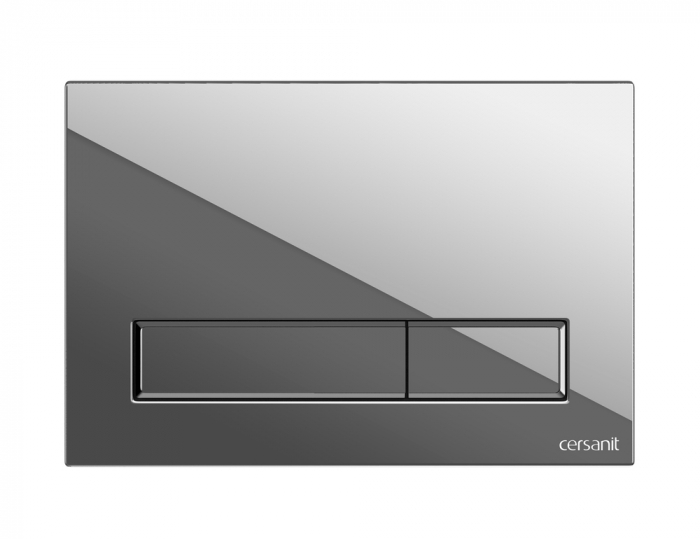 Кнопка смыва Cersanit BLICK для инсталляции HI-TEC/LINK PRO/VECTOR пластик хром глянцевый