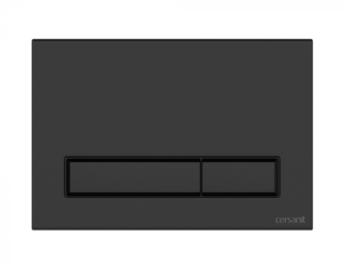 Кнопка смыва Cersanit BLICK для инсталляции HI-TEC/LINK PRO/VECTOR пластик черный матовый