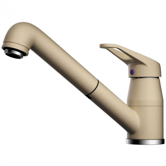 Смеситель для кухни Omoikiri TATEYAMA-S-CH однорукояточный, шампань