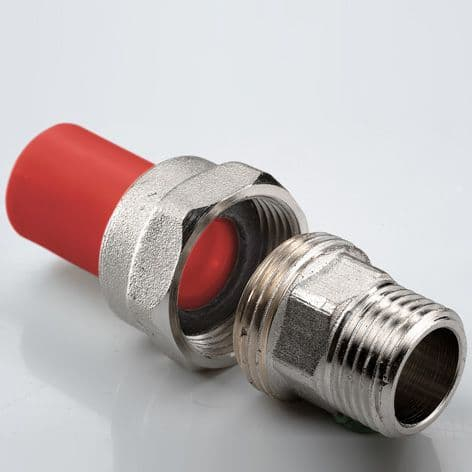 Муфта комбинированная разъемная PPR-НР 32-1.1/4" AntiFire