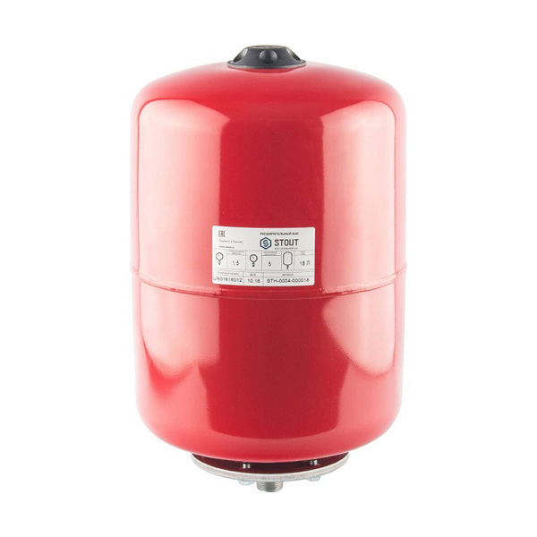 Бак расширительный мембранный STOUT STH-0004  18 л (5 бар; 3/4")