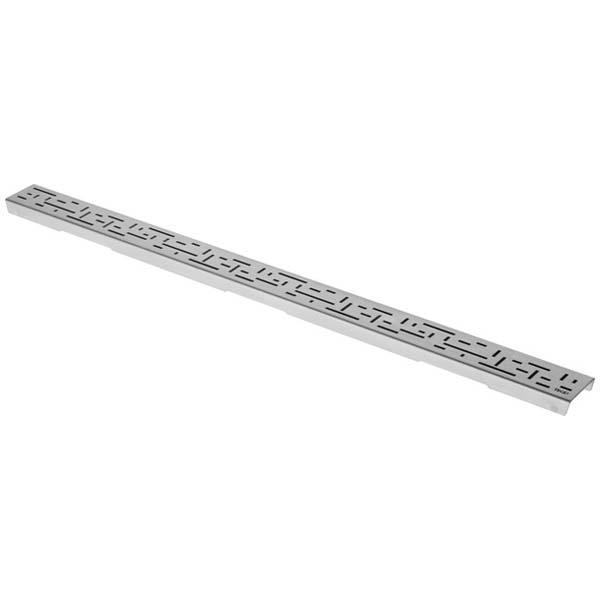 Декоративная решетка TECEdrainline "lines" 900 мм нержавеющая сталь, сатин, прямая