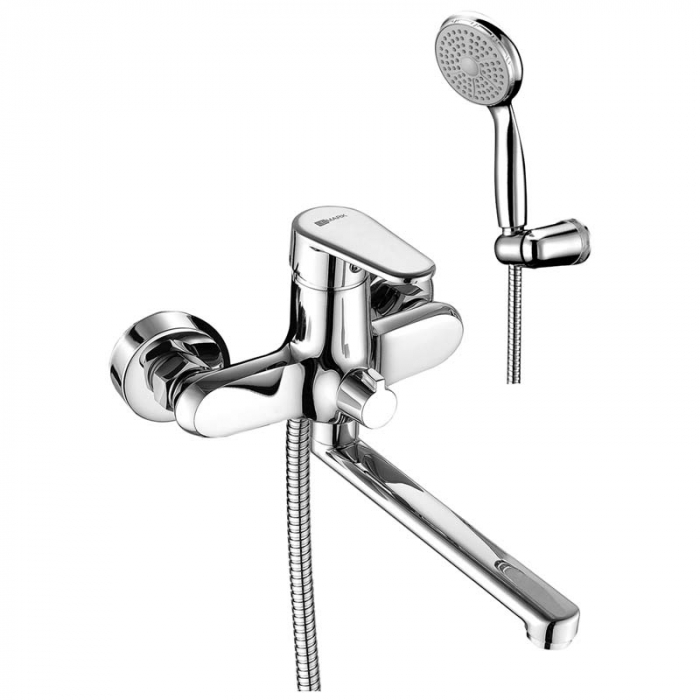 Смеситель для ванны LeMark POINT LM0317C однорукояточный, хром