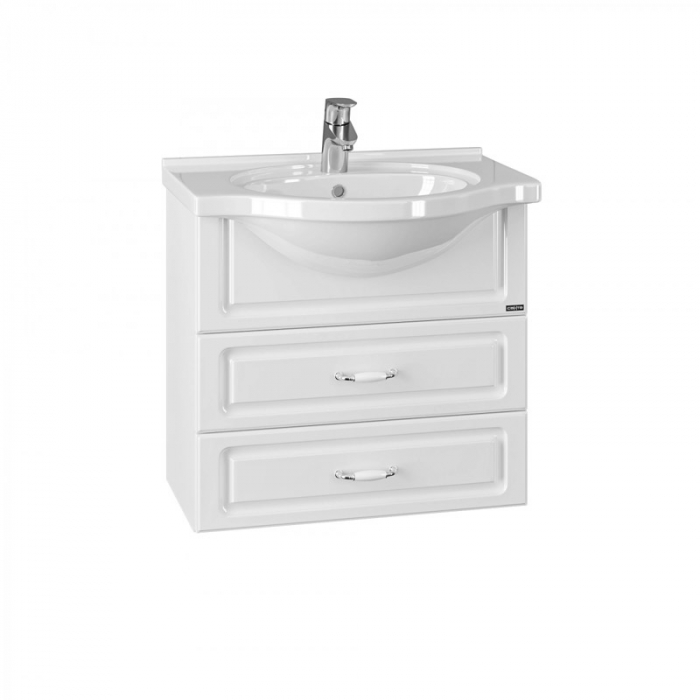 Тумба для раковины Санта Верона-60 2 ящика подвесная (ум. Сатурн-60) 700191