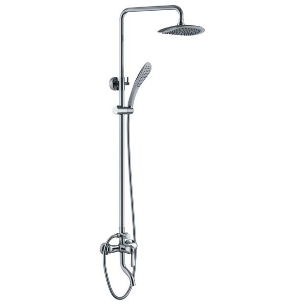 Душевая система Haiba HB2405 с однорукояточным смесителем для ванны/душа, хром