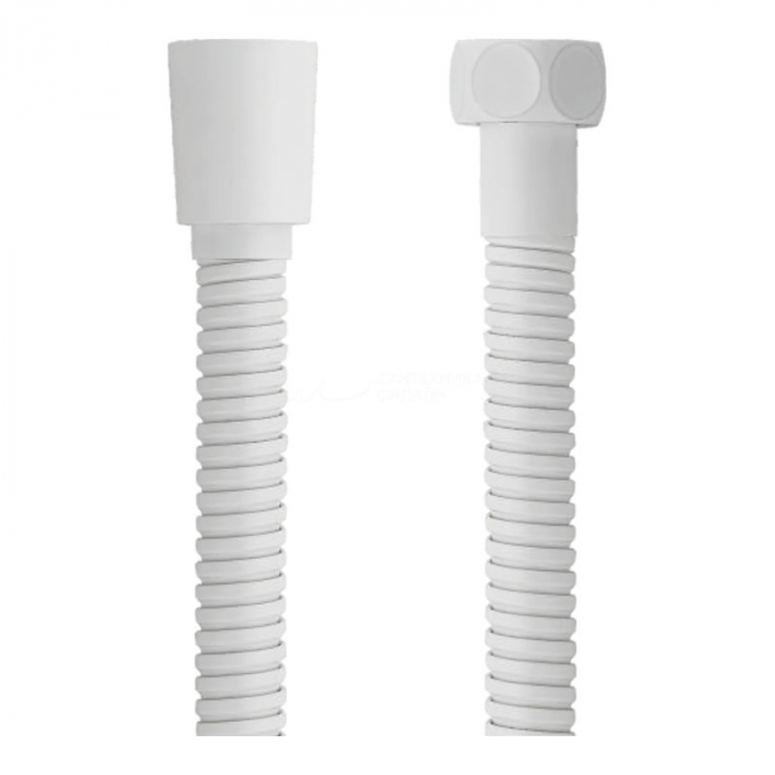 Шланг душевой BELZ 120 см, нержавеющая сталь, белый