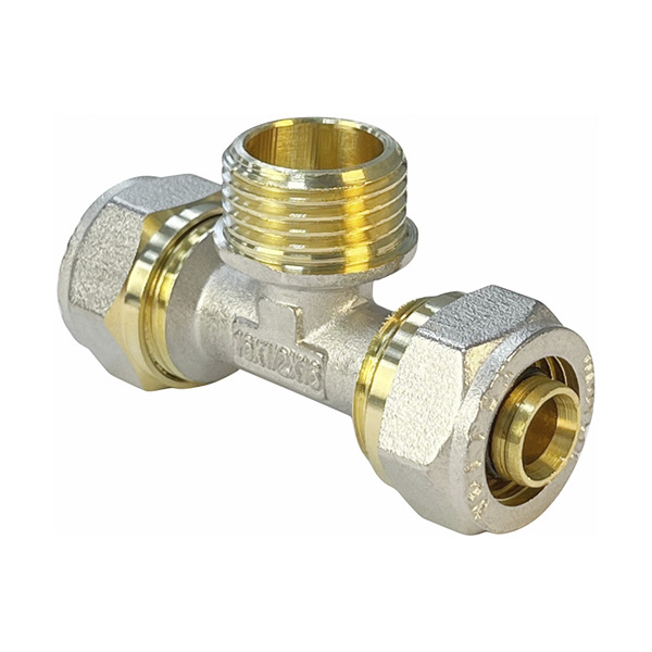Тройник обжимной МП-НР 20-1/2"-20 Valfex
