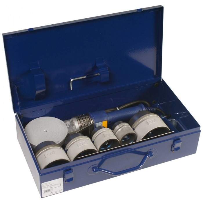Набор для сварки полипропиленовых труб DYTRON Set P-4a 1200W TraceWeld PROFI blue 40-90