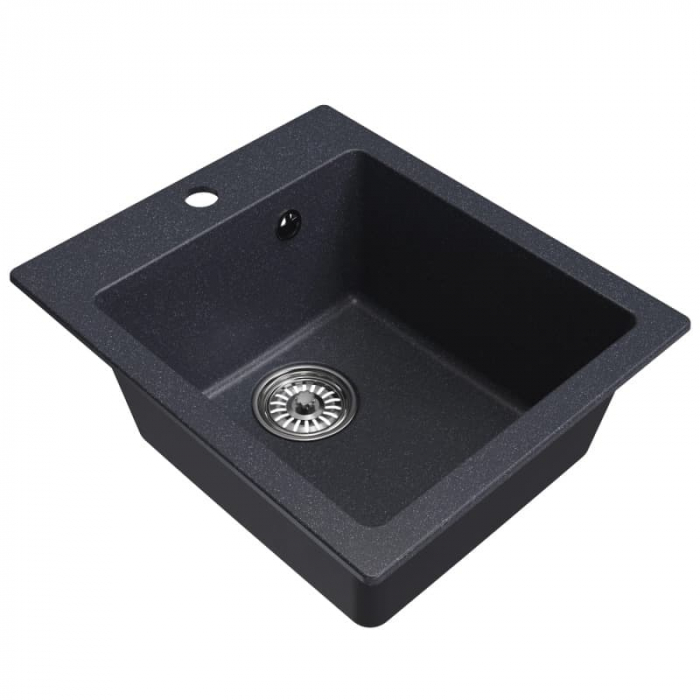 Мойка кухонная композитная MixLine ML-GM14 антрацит