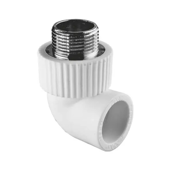 Угольник комбинированный PPR-НР 20-1/2" Tebo