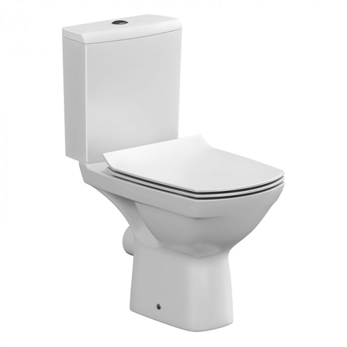 Унитаз-компакт Cersanit CARINA Clean On 011 3/5 DPL EO slim