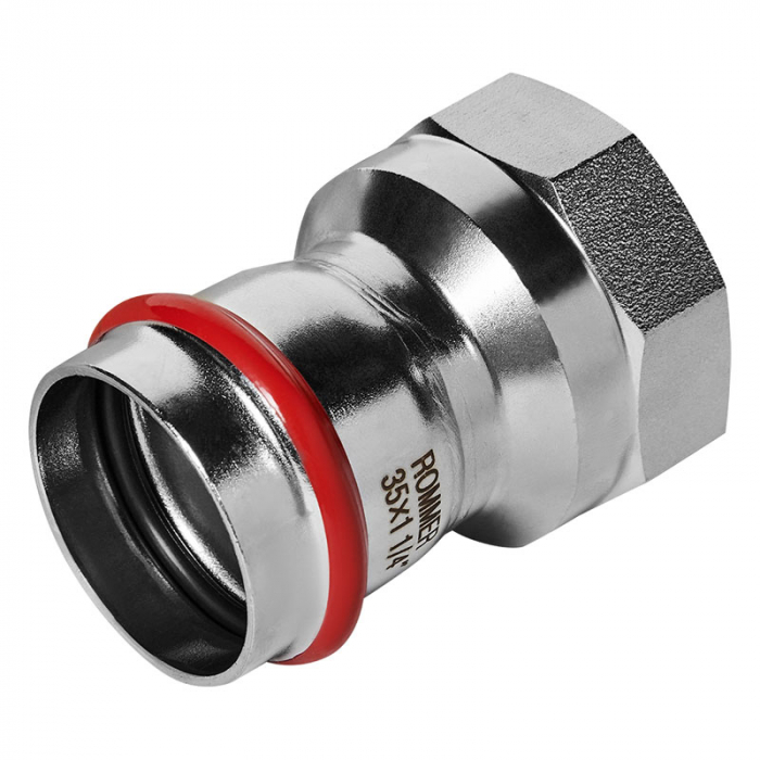 Муфта раструбная с ВР 35x1.1/4" Rommer