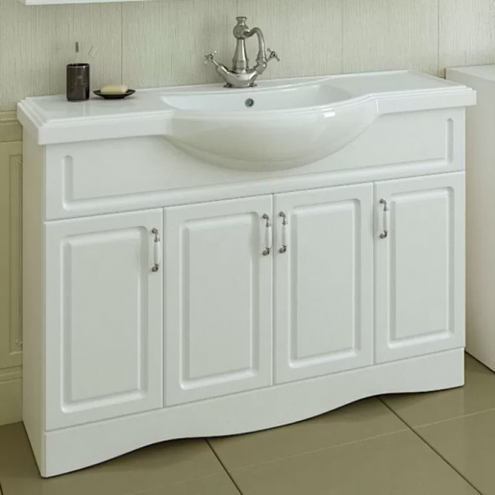 Тумба для раковины Санта Верона-120 напольная (ум. Классик-120) 700197