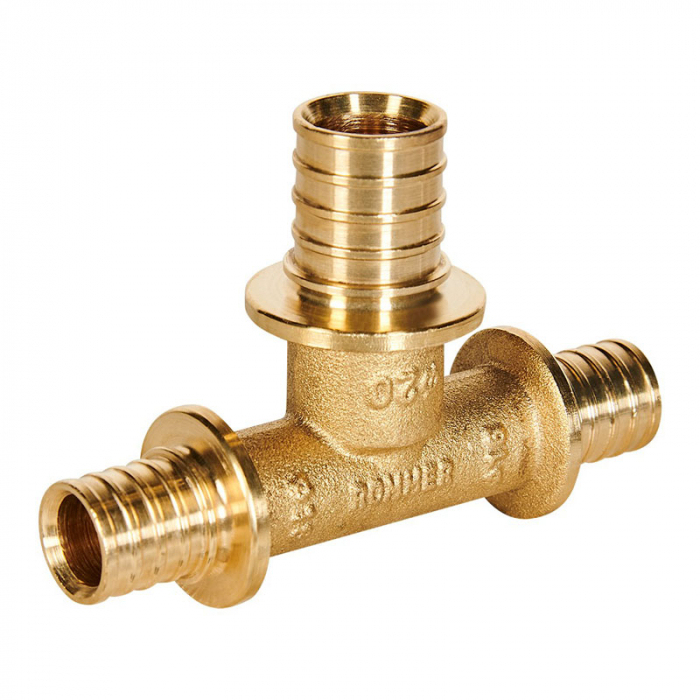 Тройник аксиальный переходной 16-20-16 Rommer