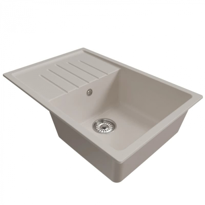 Мойка кухонная композитная MixLine ML-GM19 белая