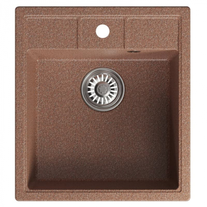 Мойка кухонная композитная MixLine ML-GM28 терракотовая