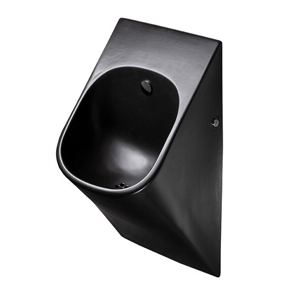 Черный писсуар La Fontana с радарным устройством смыва, 230 B