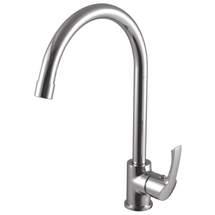 Смеситель для кухни LeMark PLUS STRIKE LM1105C однорукояточный, с поворотным изливом, хром