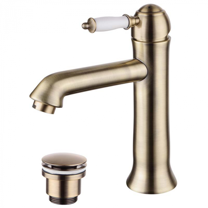 Смеситель для раковины LeMark VILLA LM4837B однорукояточный, бронза