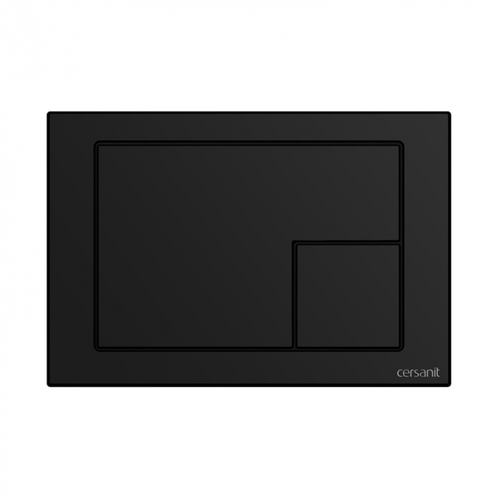 Кнопка смыва Cersanit CORNER для инсталляции HI-TEC/LINK PRO/VECTOR пластик черный матовый