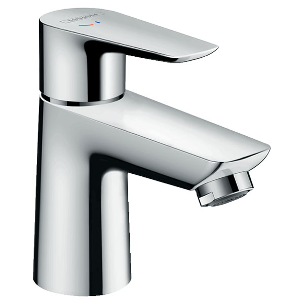 Смеситель для раковины Hansgrohe Talis E однорукояточный, 80, CoolStart, без сливного гарнитура, хром (71704000)