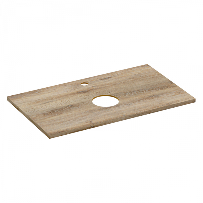 Столешница Cersanit WOOD из керамогранита Spirit 80x45x2 орех матовый