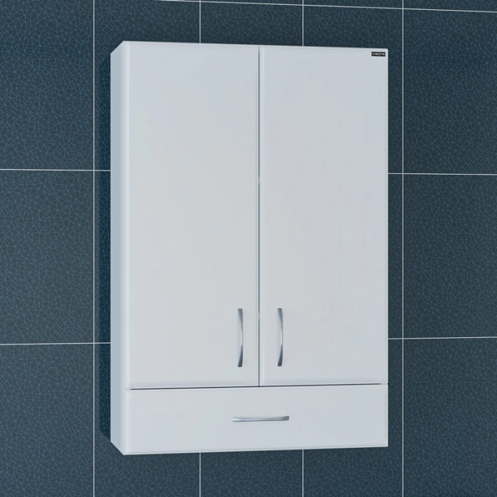 Шкаф подвесной Санта Стандарт-60×90 1 ящик над стиральной машиной 401012