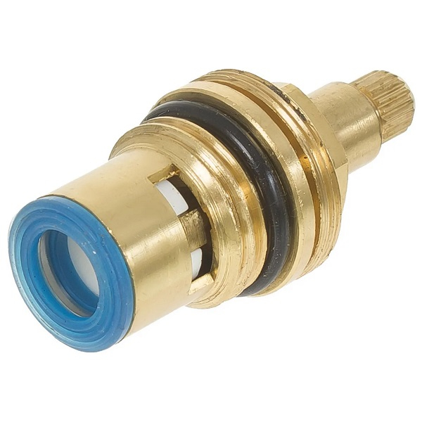 Кран-букса для смесителя керамическая PSM 1/2", 20 шлицев, удлиненная