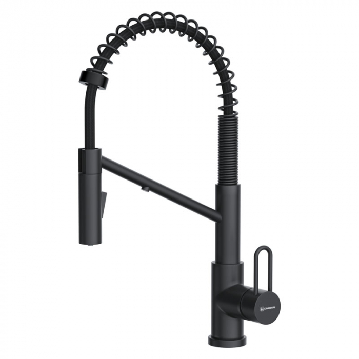 Смеситель для кухни Omoikiri MIKAWA 2 Plus-GB латунь/графит