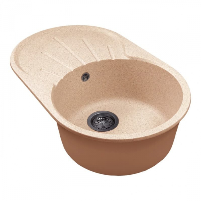 Мойка из искусственного камня MixLine СТАНДАРТ МЛ-ГМС105 740x460/190 песочный