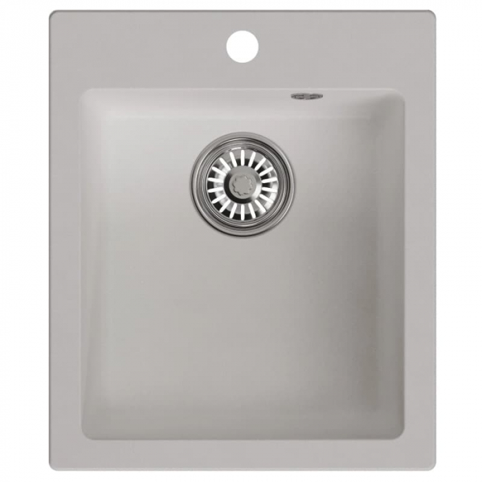 Мойка кухонная композитная MixLine ML-GM14 ультра-белая