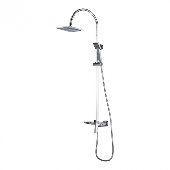 Смеситель для душа D&amp;K Rhein-Lessing однорукояточный, с верхним душем DA1323701C05