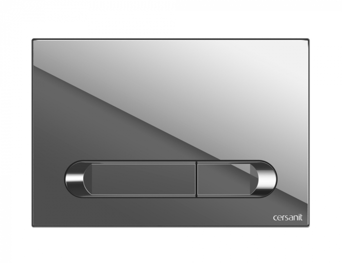 Кнопка смыва Cersanit ESTETICA для инсталляции HI-TEC/LINK PRO/VECTOR пластик хром глянцевый