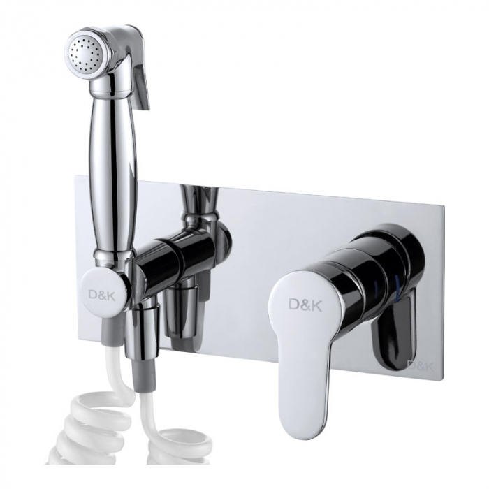 Смеситель для гигиенического душа D&K Rhein.Marx однорукояточный, встраиваемый в стену DA1394501