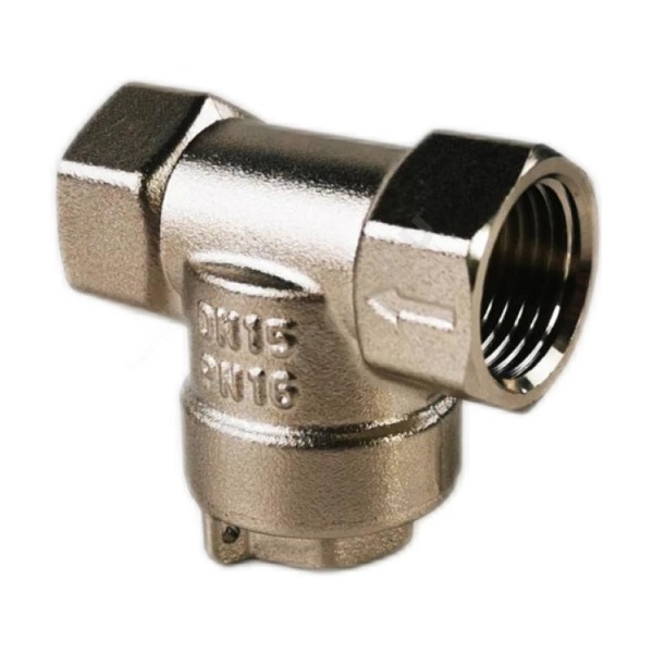Фильтр механической очистки прямой SantechSystems 036-1430 DN15 (1/2") в-в, латунь