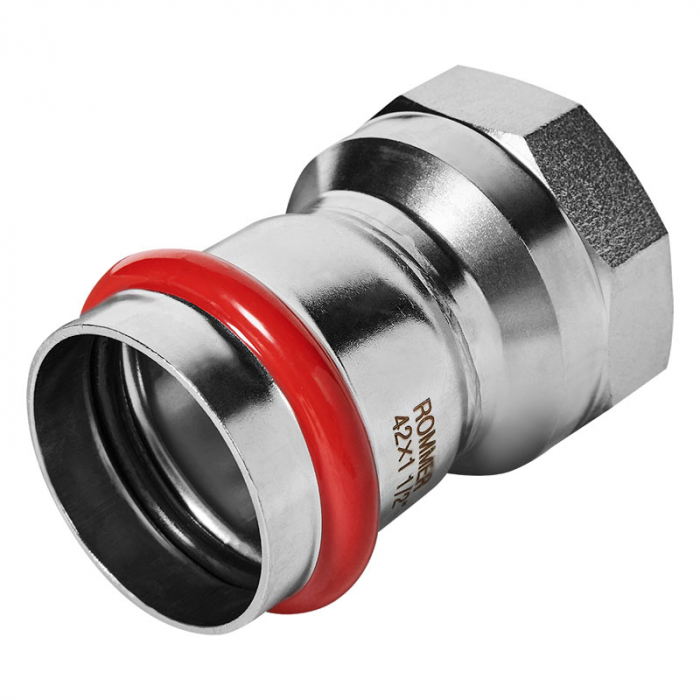 Муфта раструбная с ВР 42x1.1/2" Rommer