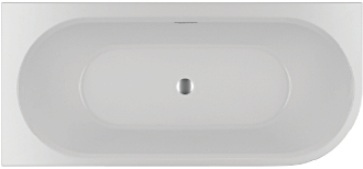 Ванна акриловая Riho DESIRE CORNER LED R 184×84