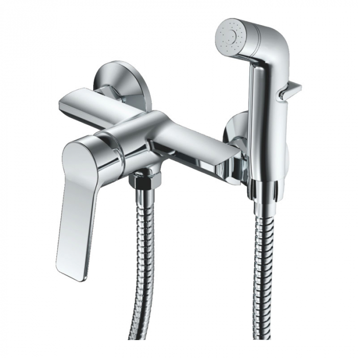 Смеситель для гигиенического душа Haiba HB55559 однорукояточный, хром