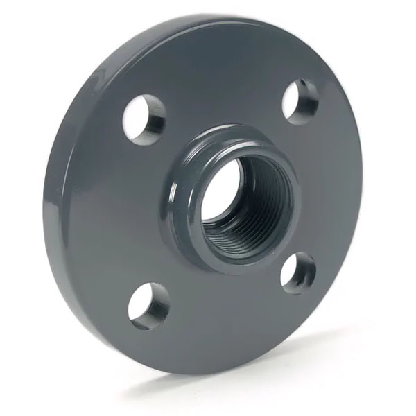 Жесткий фланец с внутренней резьбой 2.1/2" PVC-U Comer