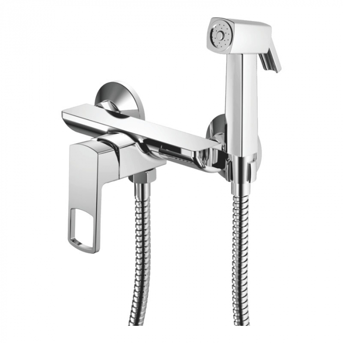 Смеситель для гигиенического душа Haiba HB55176 однорукояточный, хром