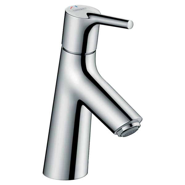 Смеситель для раковины Hansgrohe Talis S однорукояточный, 80, CoolStart, без сливного гарнитура, хром (72014000)