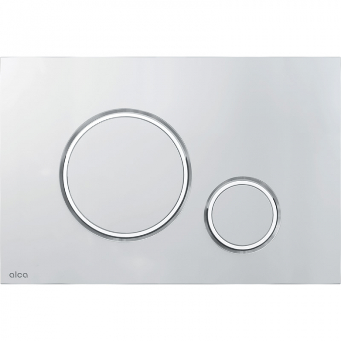 Кнопка смыва для инсталляции AlcaDrain M772 хром матовый/глянцевый
