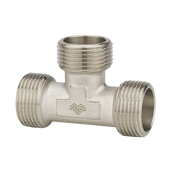 Тройник НР 1/2" латунь Varmega