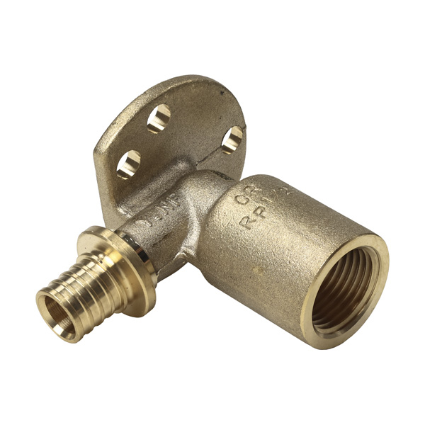 Угольник настенный для фальштсены с внутренней резьбой 16-Rp 1/2 длинный, 59 мм MX Рехау