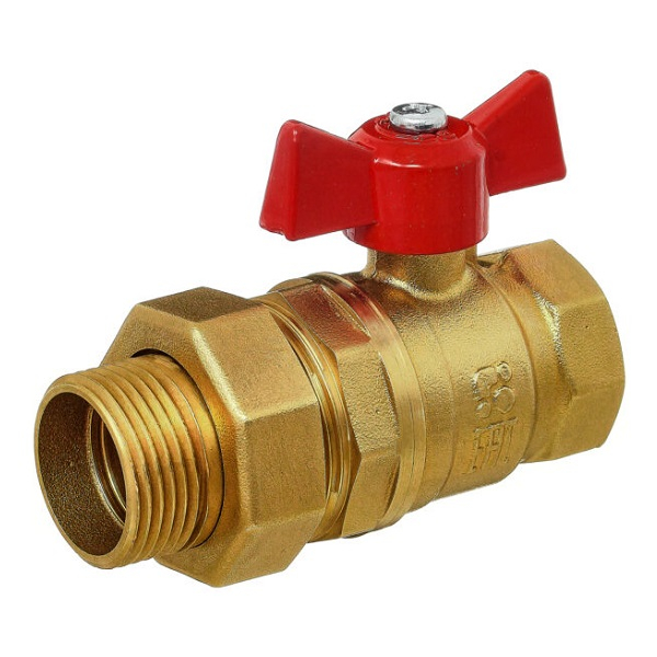 Кран шаровой с американкой Боларм DN15 (1/2") PN40 в-н баб. латунь