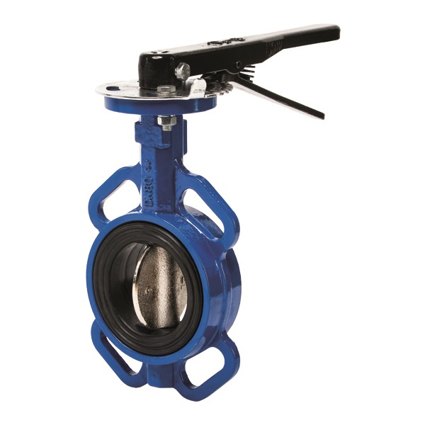 Затвор дисковый поворотный GEBO DN 65 PN16 м/ф, чугун/чугун/EPDM
