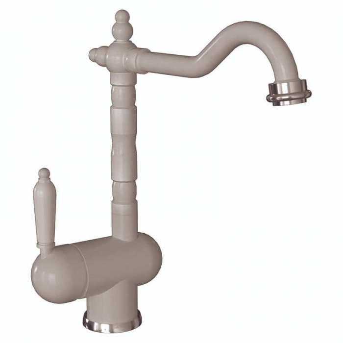 Смеситель для кухни Flortek ОДА FL однорукояточный, жасмин