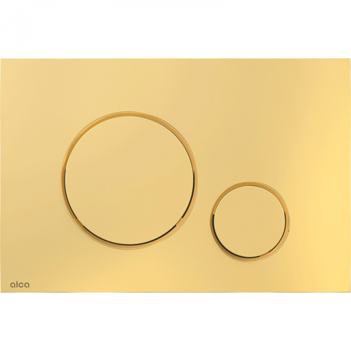 Кнопка смыва для инсталляции AlcaDrain M675 золото