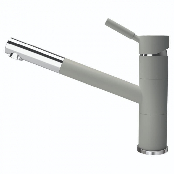 Смеситель для кухни Flortek ФИТА FL однорукояточный, грей